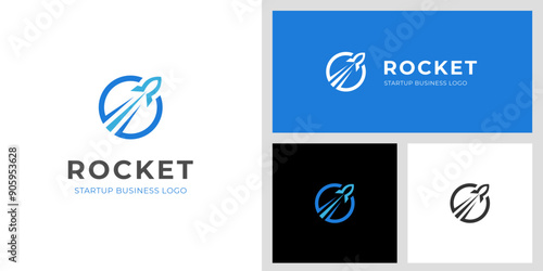rocket launch vector logo icon design. rocket logo icon vector template for business start up creative logo