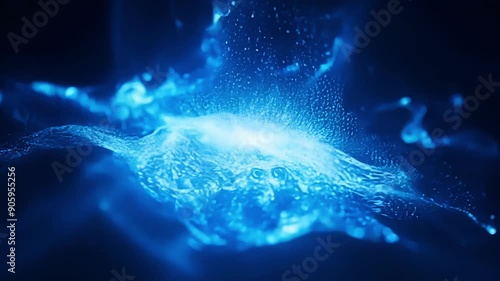 A single spark ignites a chain reaction as an otherworldly glow spreads and transforms everything it touches.