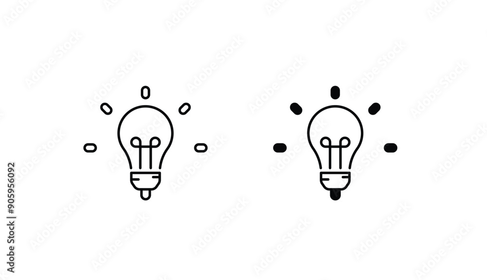 Ideas icon design with white background stock illustration Ideas icon design with white background stock illustration