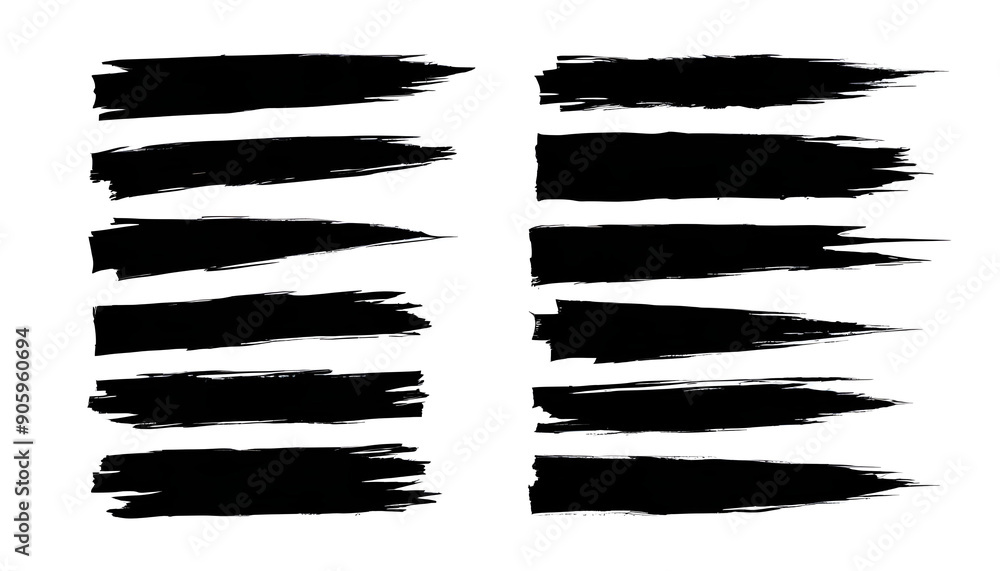 black brush stroke banner template collection 5 black brush stroke banner template collection 5