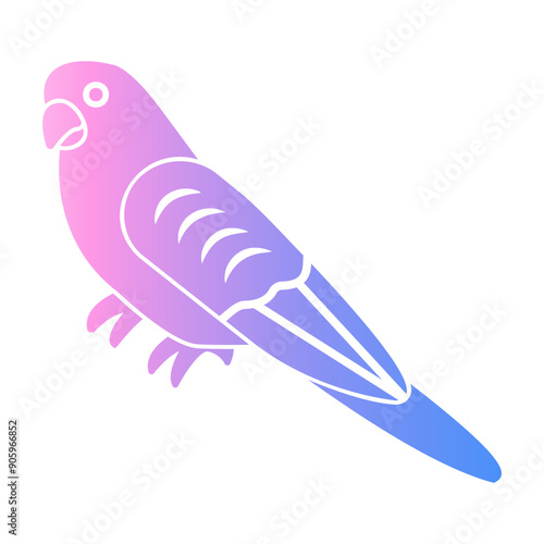 budgerigar Gradient icon