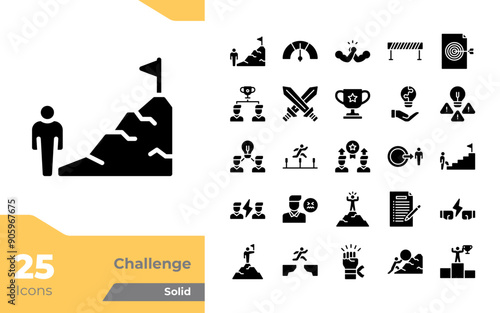 Challenge Solid Icons