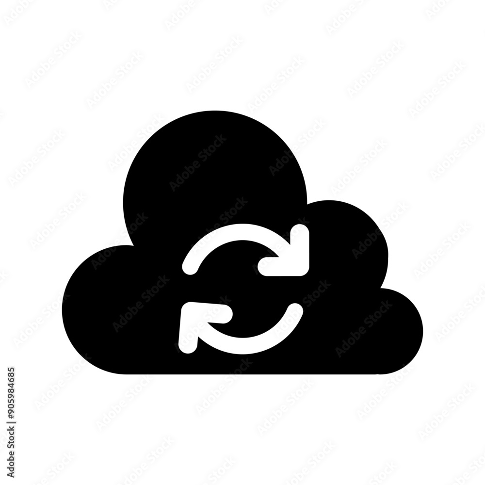 Refreshing data icon vector illustration graphic design Refreshing data icon vector illustration graphic design