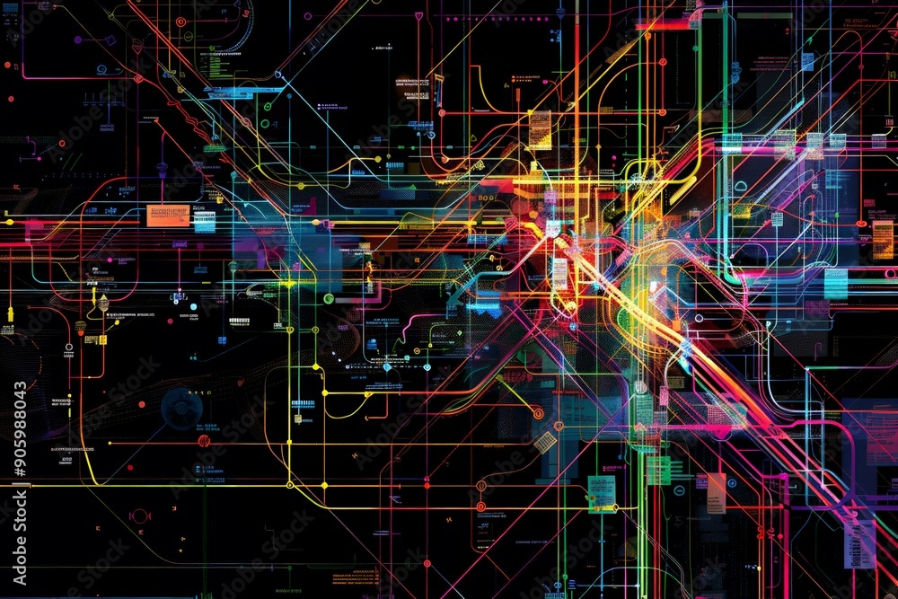 flowing diagram of transit lines flowing diagram of transit lines