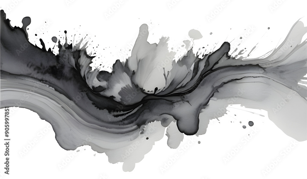 splash of gray and black colour (artwork 4). splash of gray and black colour (artwork 4).