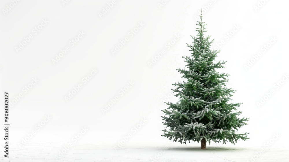 Christmas holidays banner, tree, bokeh background Christmas holidays banner, tree, bokeh background