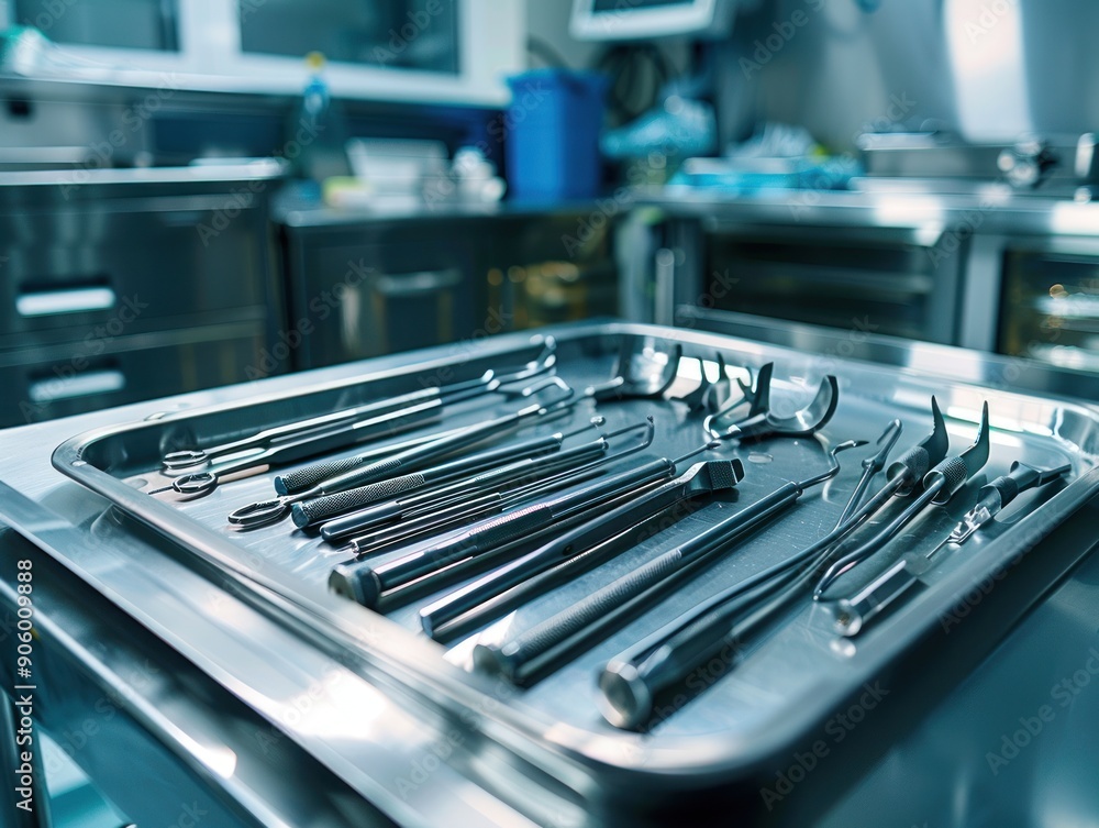 Surgical Instruments Ready for Procedure Surgical Instruments Ready for Procedure