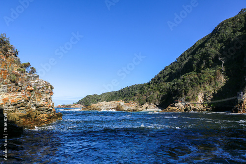 rocky coast of the sea