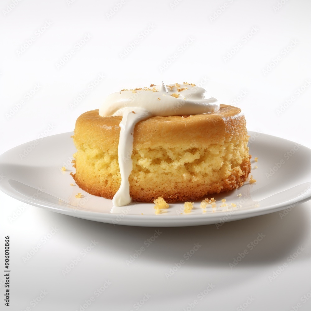 Scrumptious Individual Sponge Cake with Creamy Icing Scrumptious Individual Sponge Cake with Creamy Icing