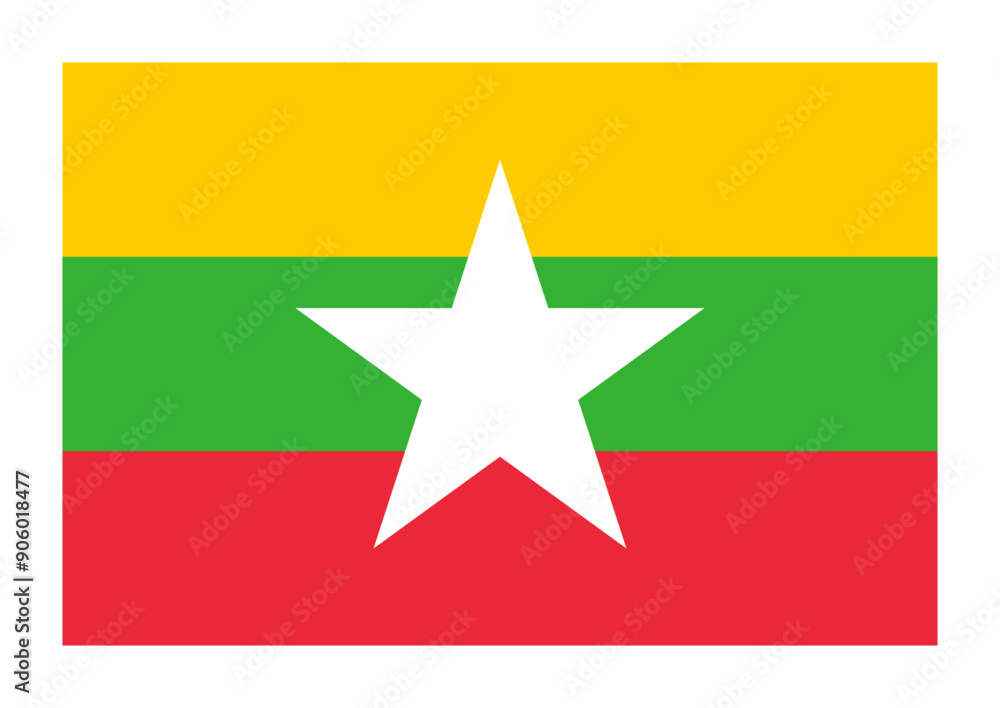 Flag of Myanmar Flag of Myanmar