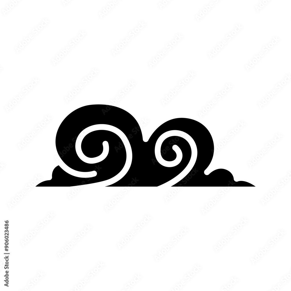Naklejka premium Cloud icon vector illustration graphic design