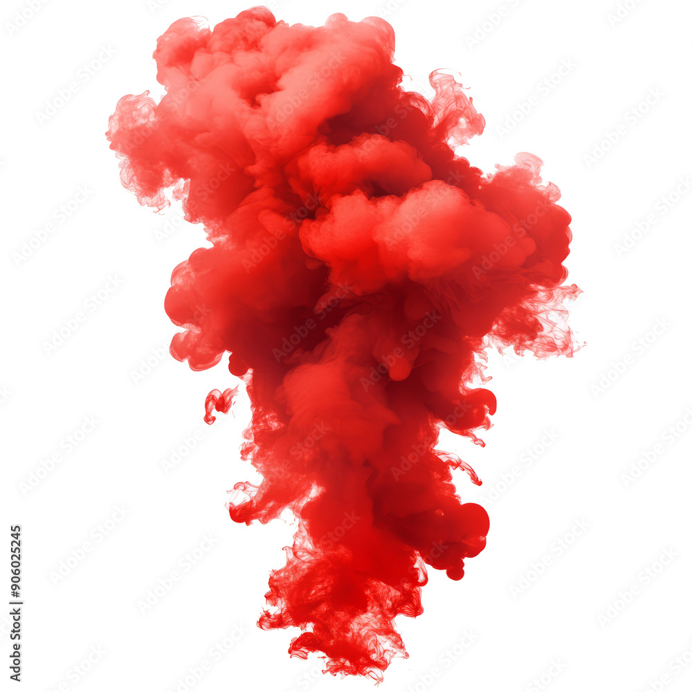 red smoke on white background red smoke on white background