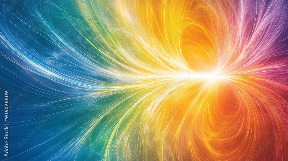 Detailed illustration of magnetic field lines emanating from positive ...