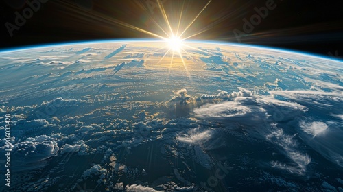 The Earth's atmosphere sustains life by providing oxygen and protecting from harmful radiation