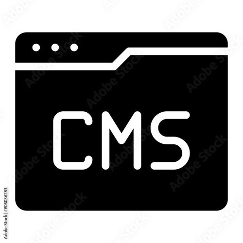 cms glyph icon