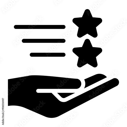 new features glyph icon