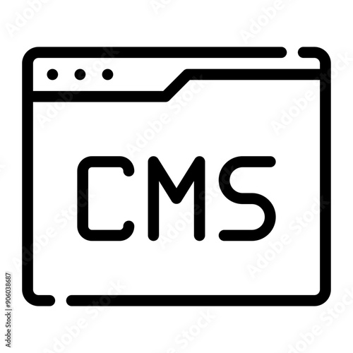 cms line icon