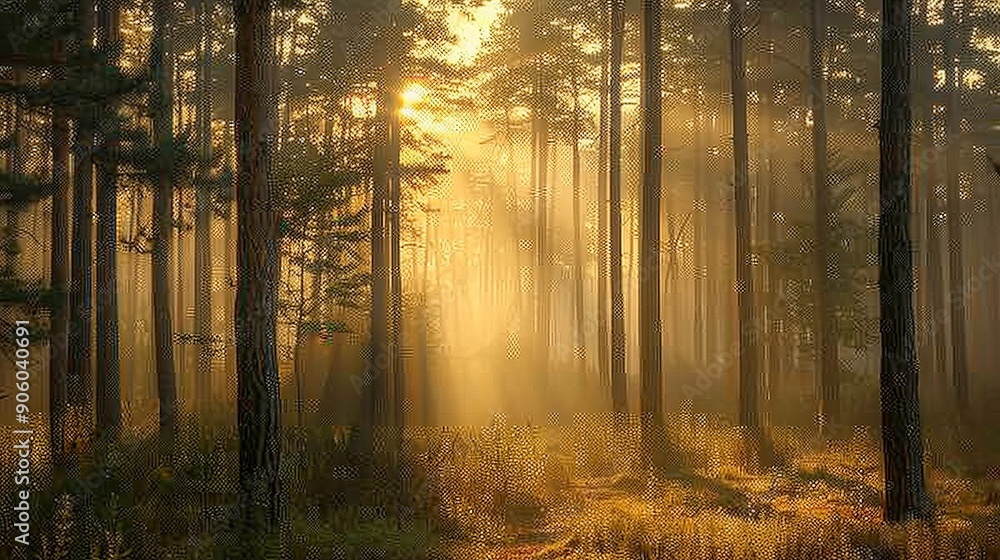 The scent of pine forests evokes memories of serene woodland walks The scent of pine forests evokes memories of serene woodland walks