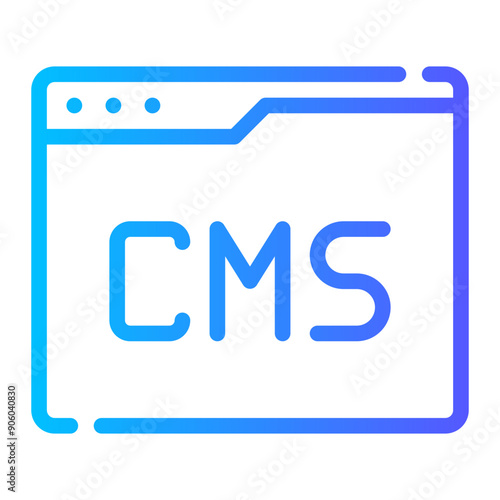cms gradient icon