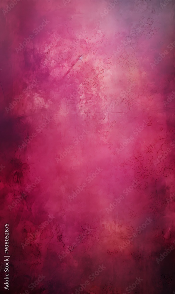 Fototapeta premium Vintage Texture Dark Pink Grunge Background