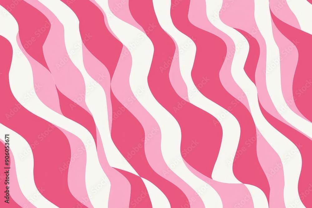 An abstract pink wave background with a smooth luxury pastel satin drapery texture and copy space An abstract pink wave background with a smooth luxury pastel satin drapery texture and copy space