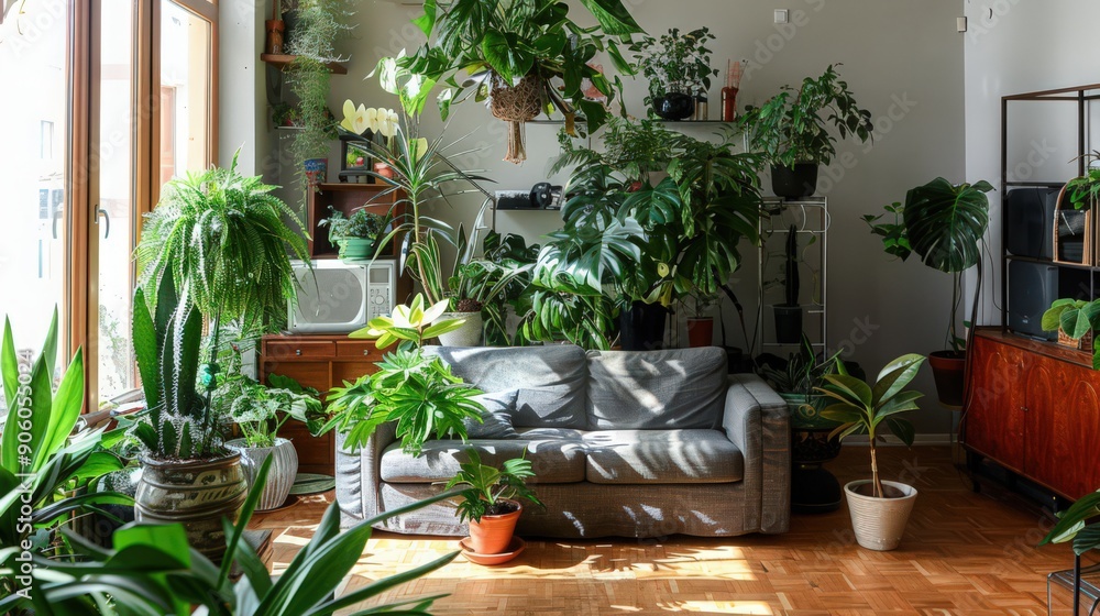 How can houseplant arrangements be used to divide spaces and create privacy in open-plan homes? How can houseplant arrangements be used to divide spaces and create privacy in open-plan homes?