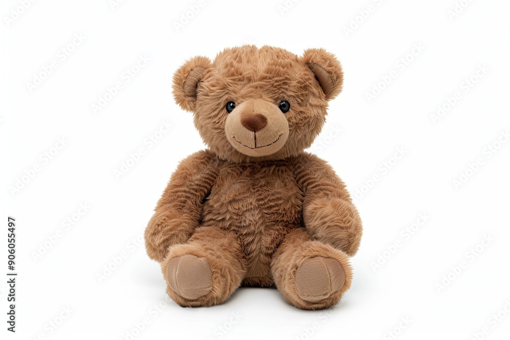 Bear plushie doll isolated on white background Bear plushie doll isolated on white background