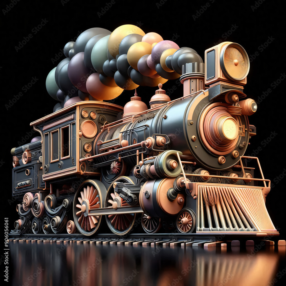 Fototapeta premium old locomotive