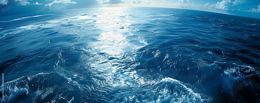 Obraz premium water, blue, wave, drop, splash, sea, liquid, abstract, ocean, ripple, nature, clean, clear, fresh, bubble, cold, waves, macro, surface, motion, texture, wet, splashing, pool, transparent