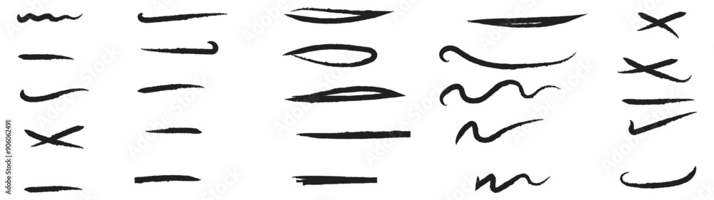 Doodle word scribble set, vector hand drawn sketch icon, messy handwriting lettering collection. Pencil ink wall inscription comic emotion sign, heart, check, emphasis elements. Vector illsutration Doodle word scribble set, vector hand drawn sketch icon, messy handwriting lettering collection. Pencil ink wall inscription comic emotion sign, heart, check, emphasis elements. Vector illsutration