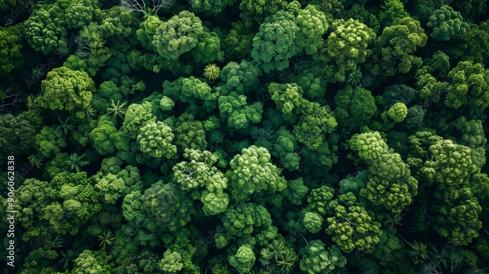Natural Background with Green Trees Natural Background with Green Trees