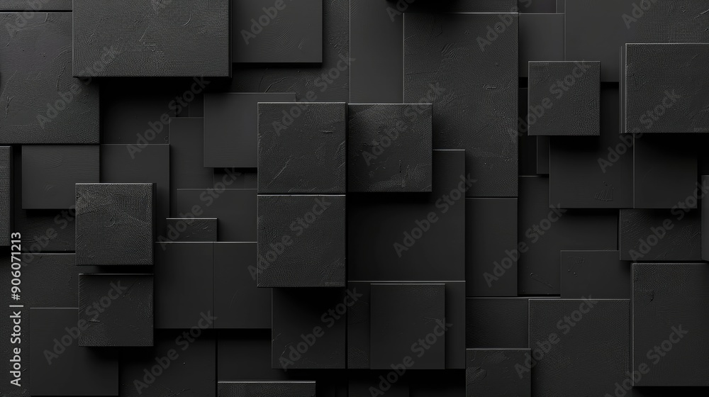 Dark abstract background with black square Dark abstract background with black square