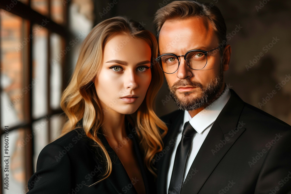 Power Couple in Business, Professional Partners Building a Legacy of Success and Influence Power Couple in Business, Professional Partners Building a Legacy of Success and Influence