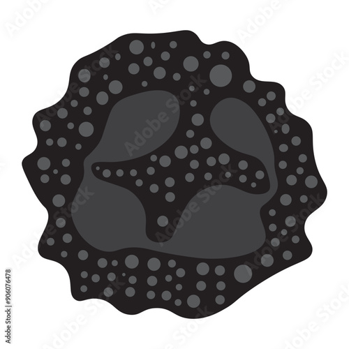 megaloblastic anemia cell glyph icon 