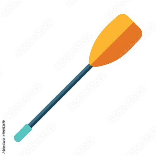 Paddle color art vector