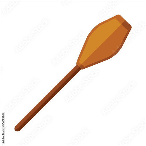 Paddle color art vector