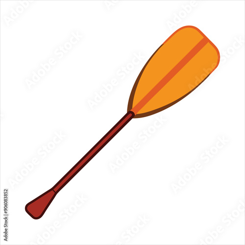 Paddle color art vector