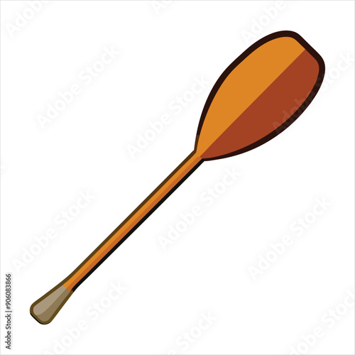 Paddle color art vector