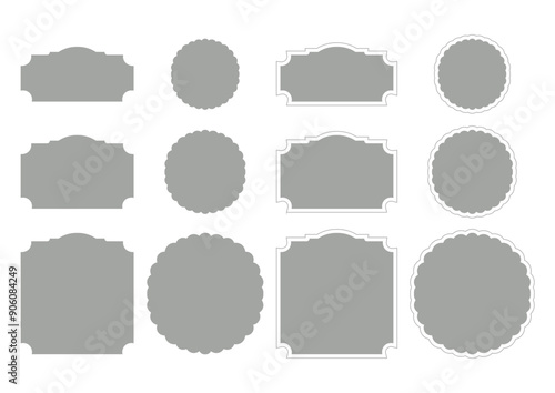 set of vintage frames