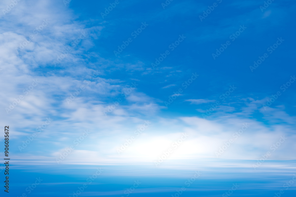 Panorama of cloud clear sky background for summer vacation concept at ocean and summer sea water with sunlight of beautiful cloudy sky.
Panorama of cloud clear sky background for summer vacation concept at ocean and summer sea water with sunlight of beautiful cloudy sky.