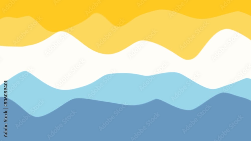 Abstract Ocean Wave background Animation Abstract Ocean Wave background Animation