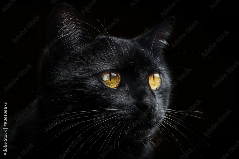Majestic Black Cat Majestic Black Cat