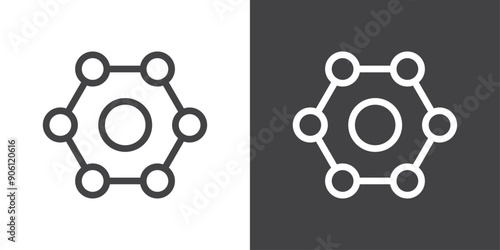 Antioxidant icon vector logo set collection for web app ui