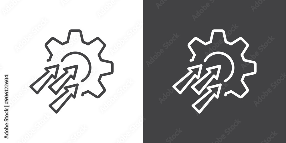 Efficiency icon vector logo set collection for web app ui Efficiency icon vector logo set collection for web app ui