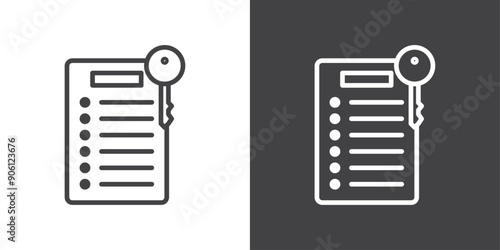 Key takeaway icon vector logo set collection for web app ui