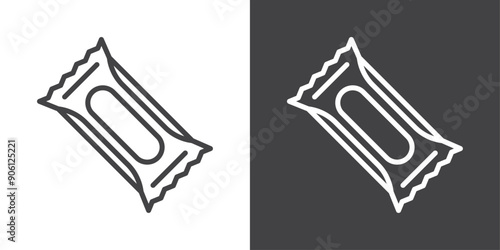 Protein bar icon vector logo set collection for web app ui