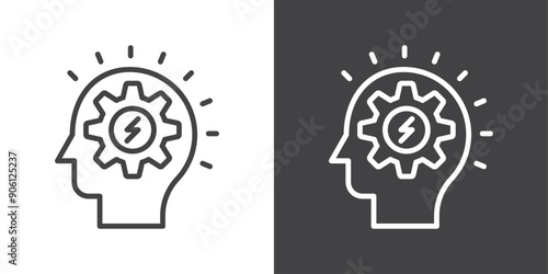 Realization icon vector logo set collection for web app ui