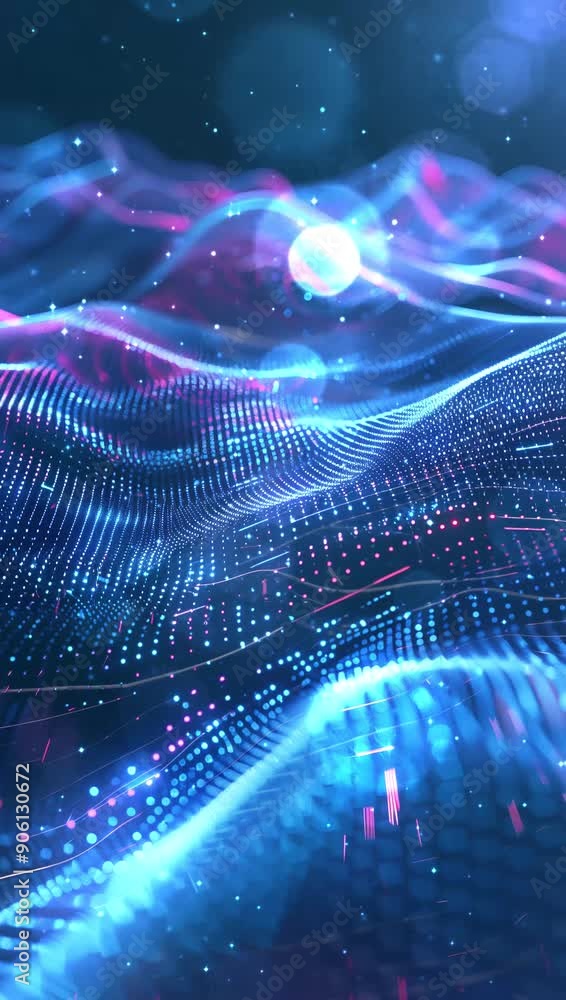 abstract futuristic technology with polygonal shape seamless looping overlay 4k virtual video animation background abstract futuristic technology with polygonal shape seamless looping overlay 4k virtual video animation background