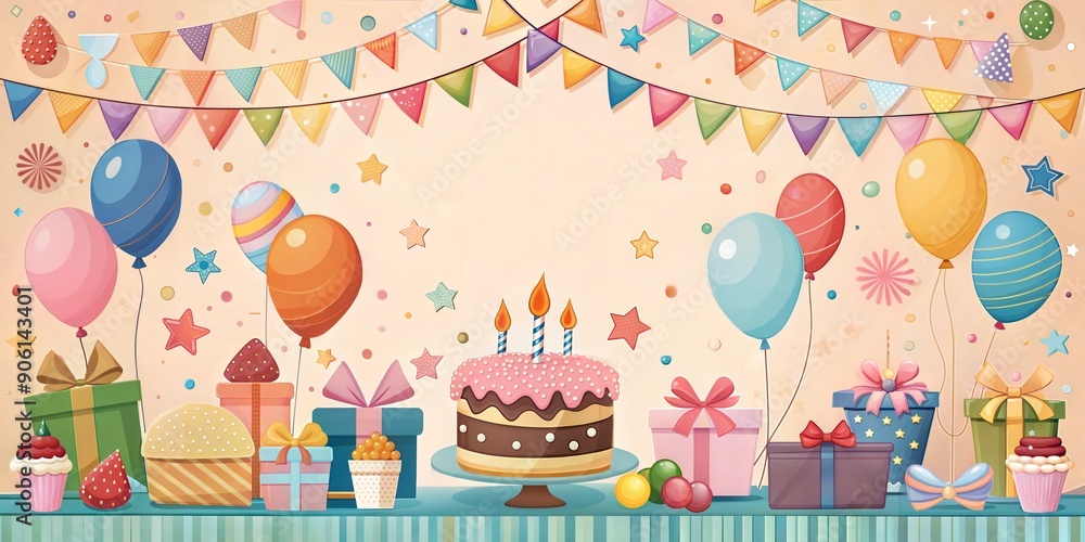 Birthday background Birthday background