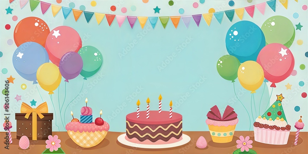 Birthday background Birthday background
